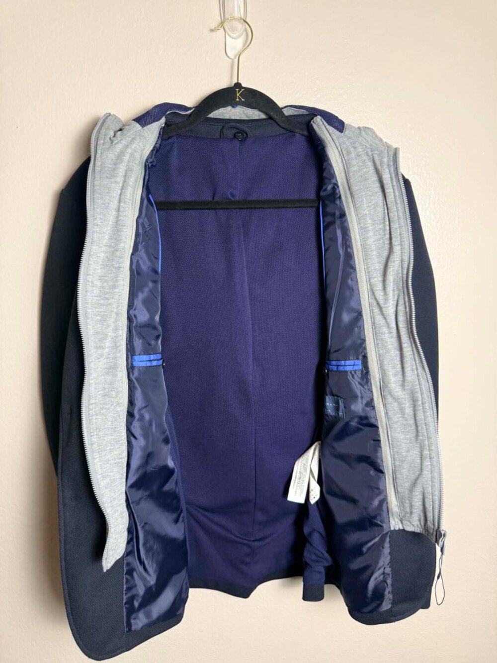 Zara Men's Hybrid Hooded Blazer Jacket - Picture 3 of 6